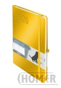 Kalendarz 2026 Minimalizm A5 TNS złoty