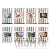 Kalendarz 2026 Plakietka Mix kartka