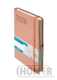 Kalendarz 2026 Sakura A5 DNS miedziany