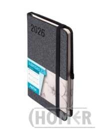 Kalendarz 2026 Sakura A5 TDW czarny