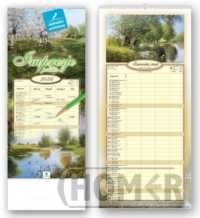 Kalendarz 2026 WN01 Impresje polskie notatnikowy