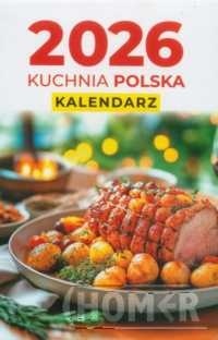 Kalendarz 2026 Zdzierak średni A6 Kuchnia Polska