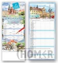 Kalendarz 2026 notatnikowy Akwarele z Polski WN4