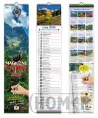 Kalendarz 2026 paskowy wąski Magiczne Tatry KPW V4