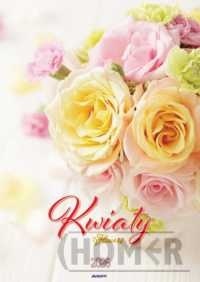 Kalendarz 2026 ścienny mały Kwiaty KSM-S-6