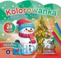 Kolorowanka z tatuażami FLUO Idą święta