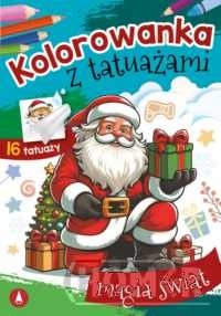 Kolorowanka z tatuażami Magia świąt