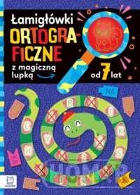 Łamigłówki ortograficzne z magiczną lupką od 7 lat