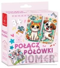 Połącz Połówki Zwierzęta Domowe 3+