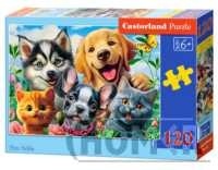Puzzle 120 Pets Selfie