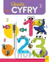 Wesoła nauka Wesołe cyfry Flamaster suchościeralny