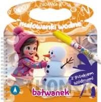 Zadanka & malowanki wodne. Bałwanek