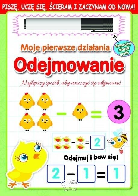 Moje pierwsze działania. Odejmowanie